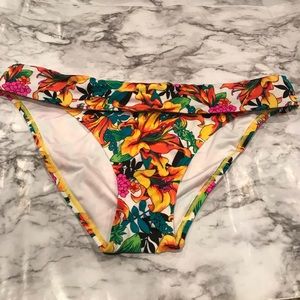 Floral VS bikini bottoms